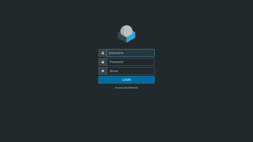Mail + webmail screenshot