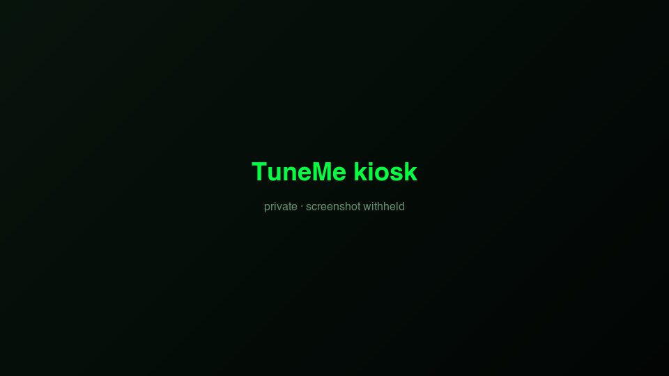 UNFPA TuneMe kiosk screenshot